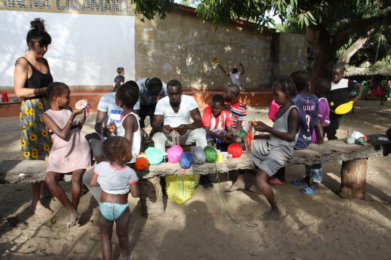 Penzion Centre Touristique Et Culturel Casamance Diakene Ouolof Exteriér fotografie